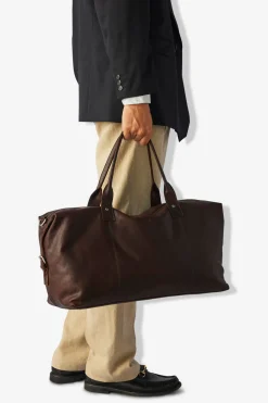 Catania weekend bag Krister Dark brown
