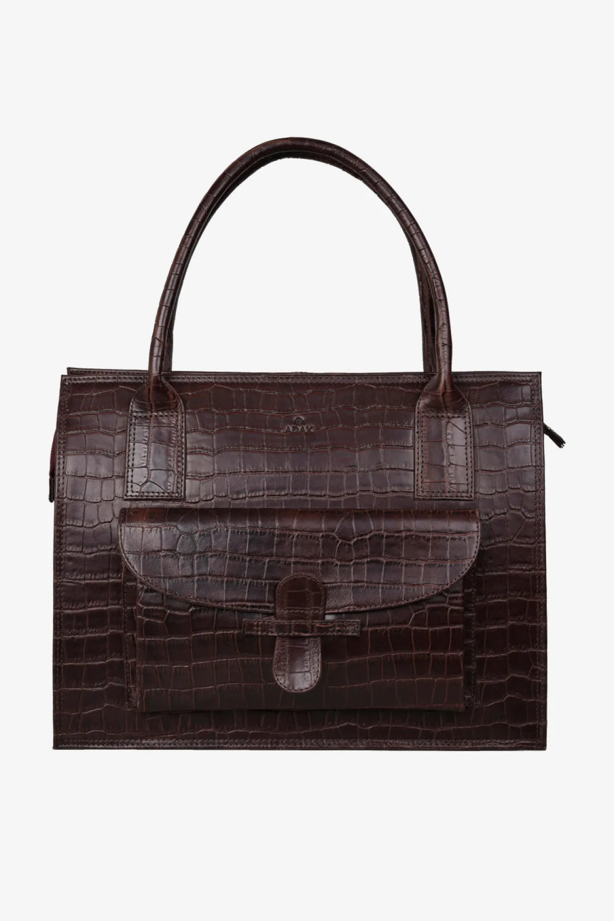 Ragusa shopper Valentina Dark brown