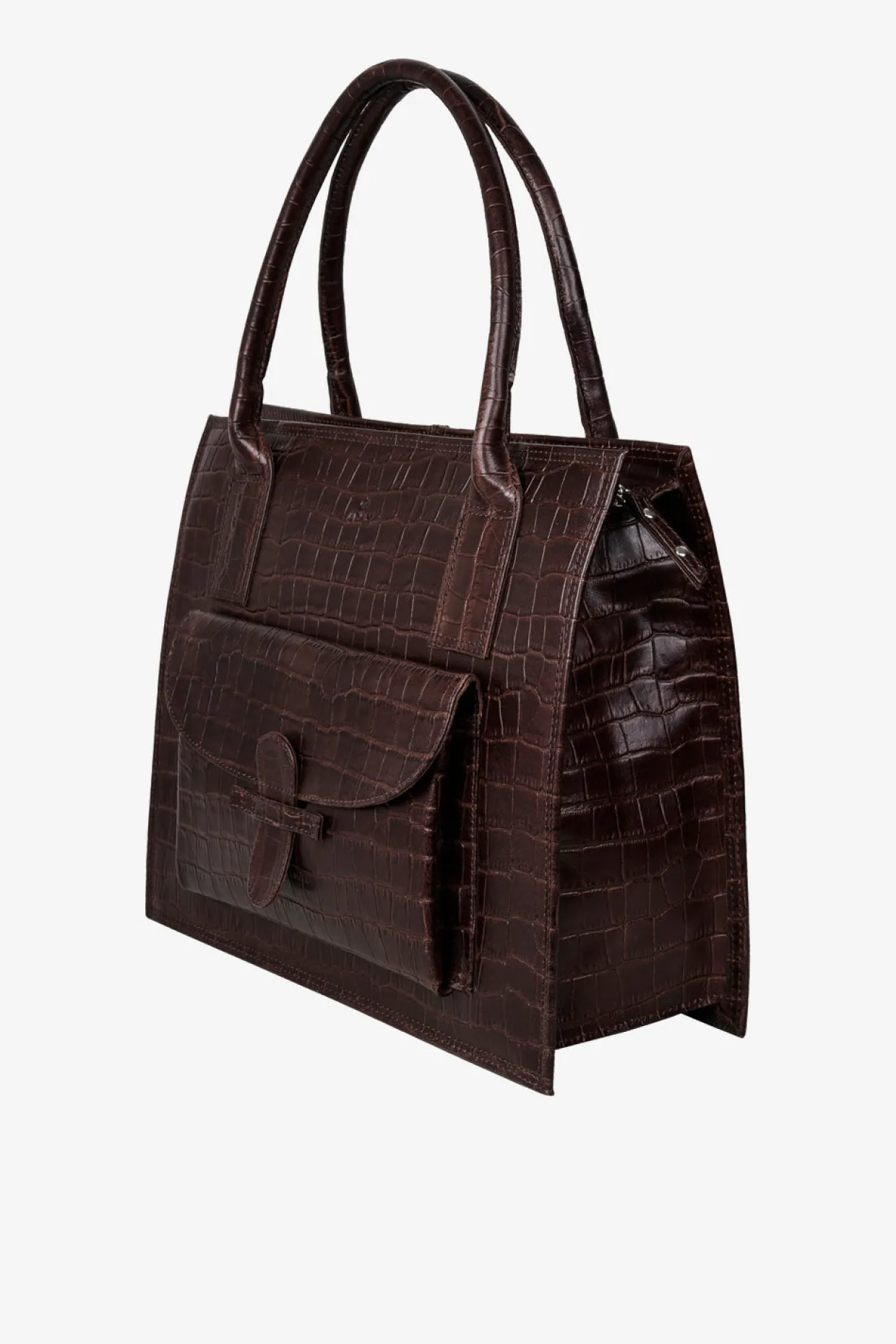 Ragusa shopper Valentina Dark brown