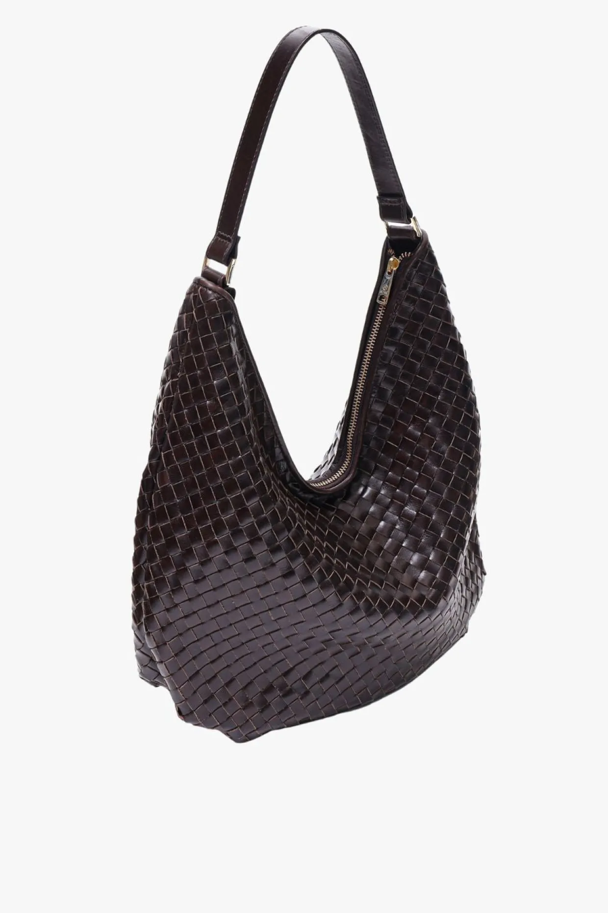 Salerno shoulder bag Mindy Dark brown