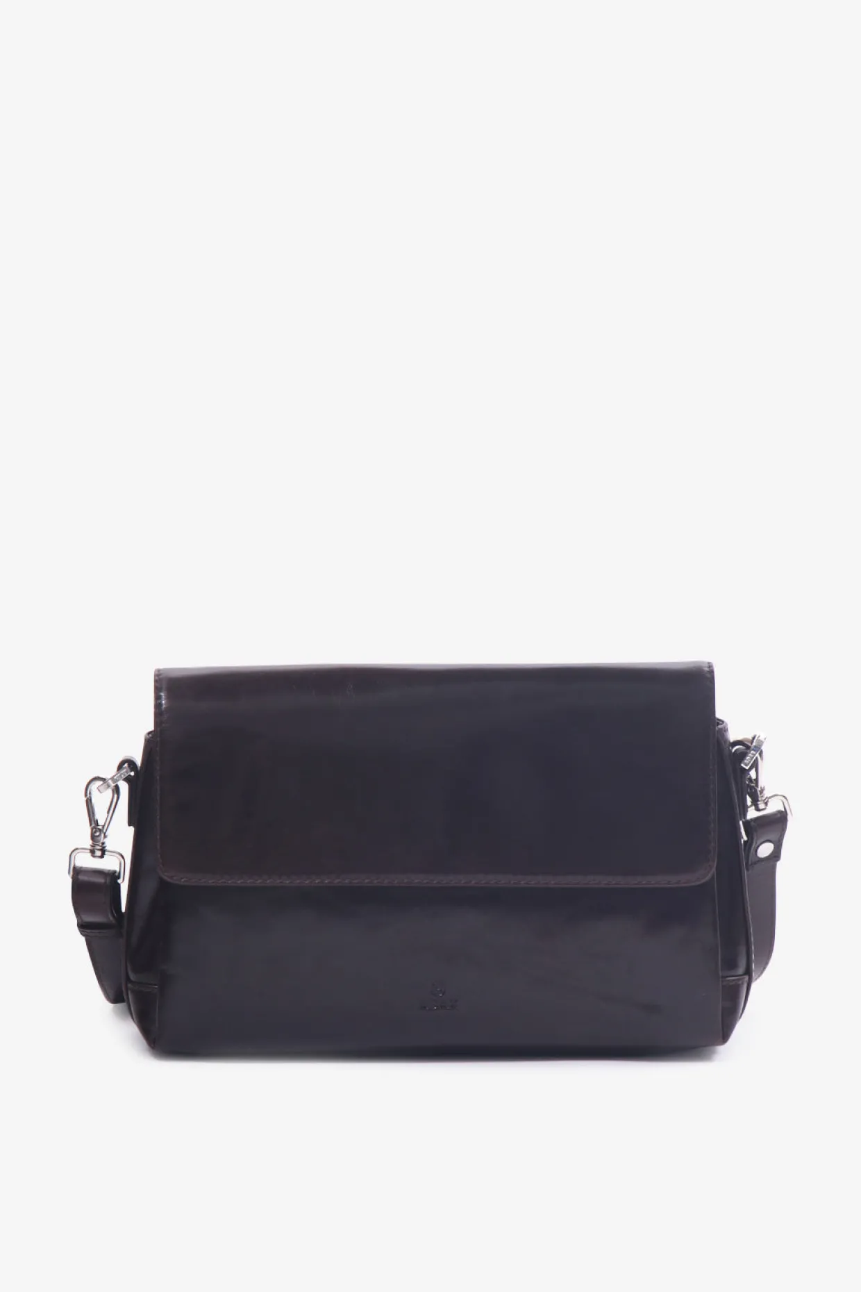 Salerno shoulder bag Signe Dark brown