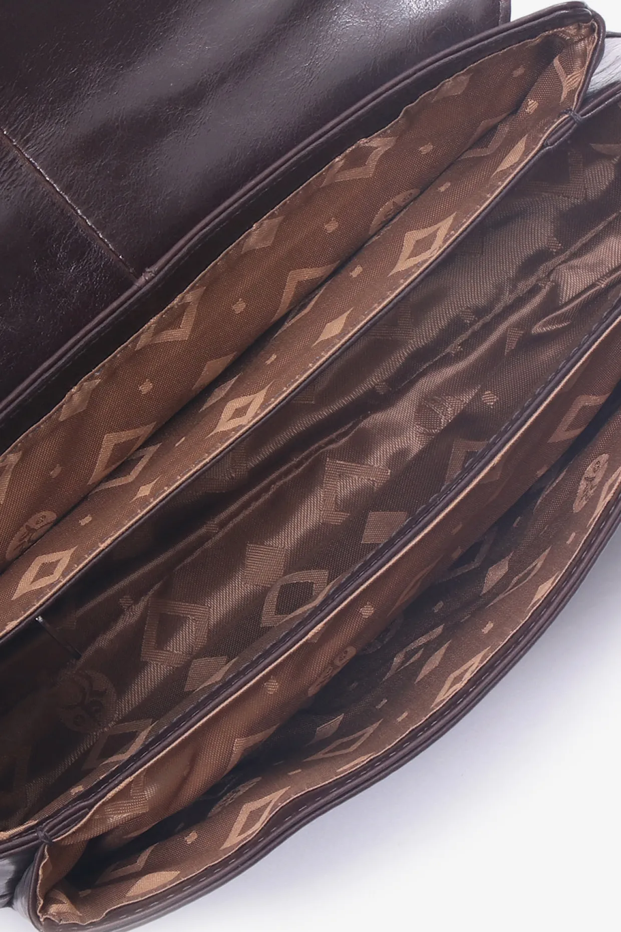 Salerno shoulder bag Signe Dark brown